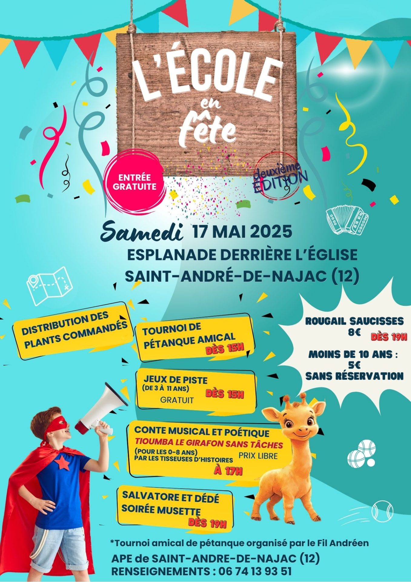 Lire la suite à propos de l’article APE :Vente de plants et « Fête de l’école »